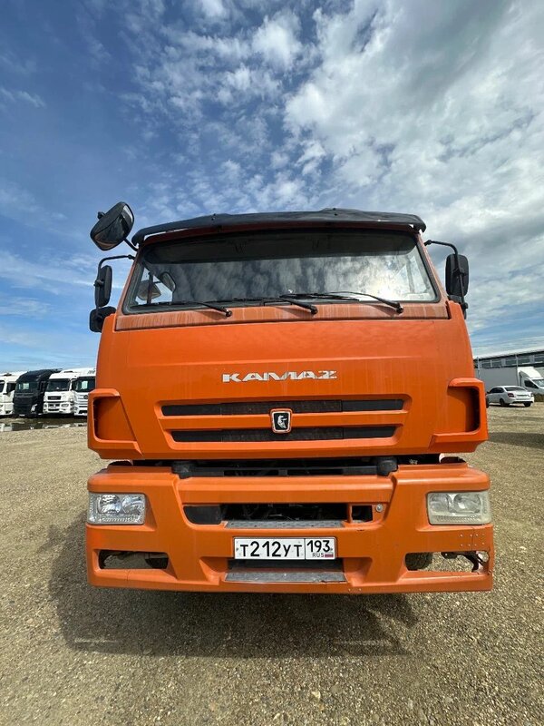 Туймазинский завод автобетоновозов 5814 на шасси КамАЗ 6520 6x4 Автобетоносмеситель — фото 1
