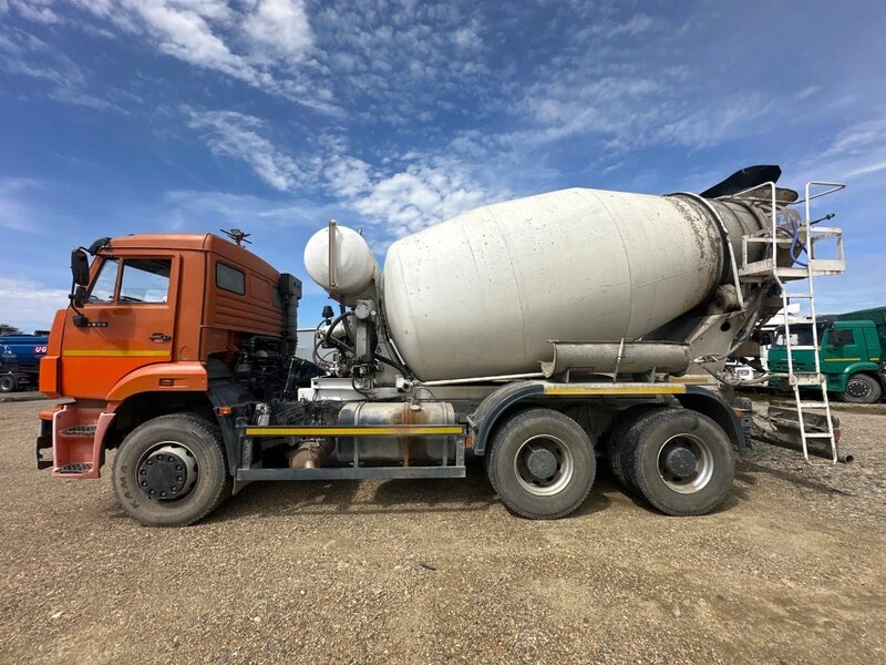 Туймазинский завод автобетоновозов 5814 на шасси КамАЗ 6520 6x4 Автобетоносмеситель — фото 6