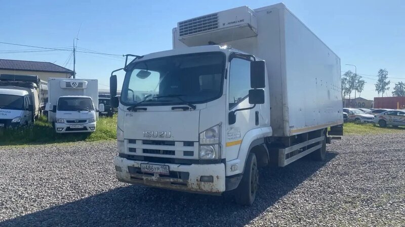 ТТМ-Центр АФ-4749 на шасси Isuzu Forward 12.0 (FSR) Изотермический/рефрижератор c гидробортом — фото 2