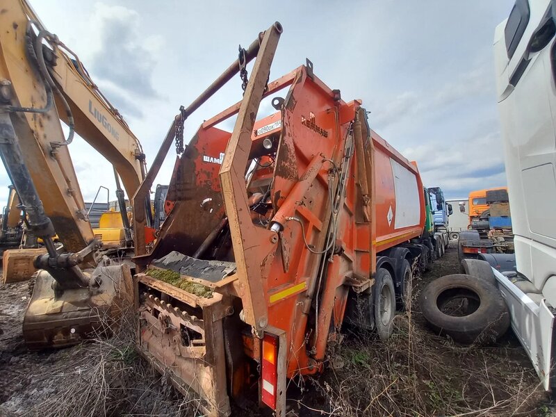 Мценский завод Коммаш КО-427 на шасси МАЗ 6312 6x4 Мусоровоз — фото 4